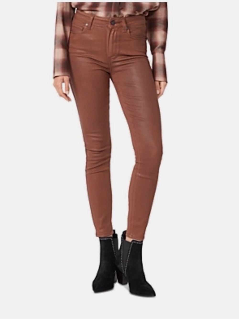 PAIGE Hoxton High Rise Ankle Jeans